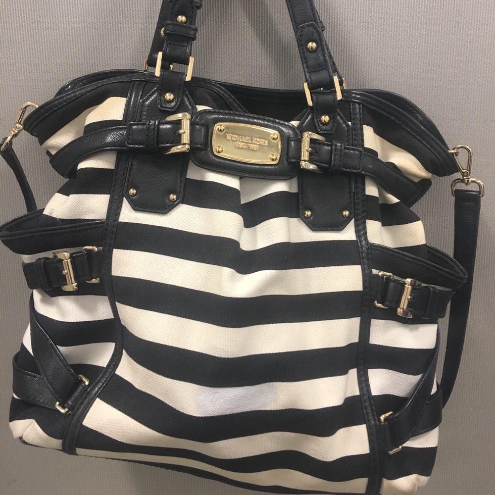 Michael Kors Black and white Handbag
